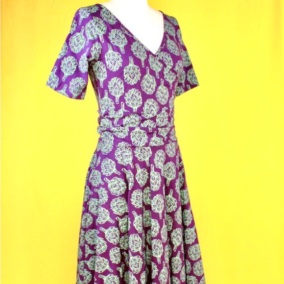 Effie’s Heart- The Montreal Dress - Artichoke - Picture 10 of 12